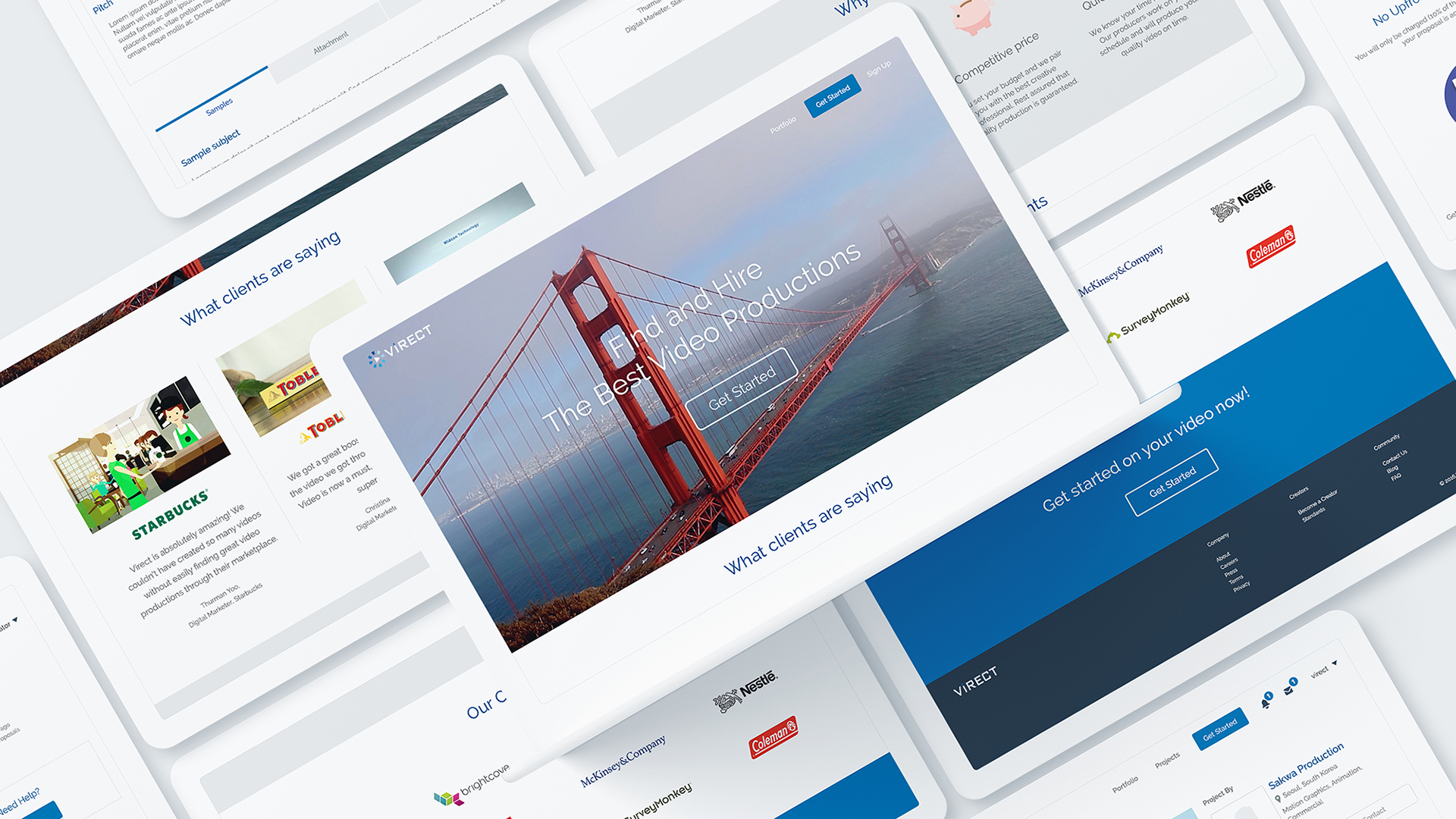 Virect Website Design